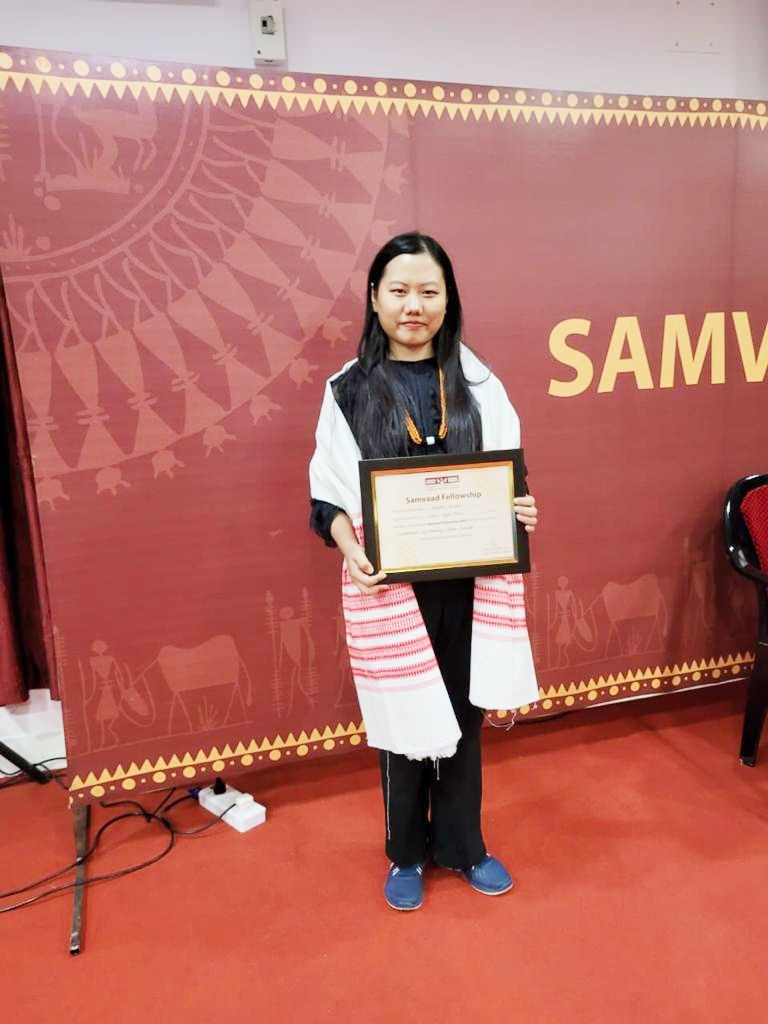 Inakali Assumi has been awarded Samvaad Fellowship by the Tata Steel Foundation.